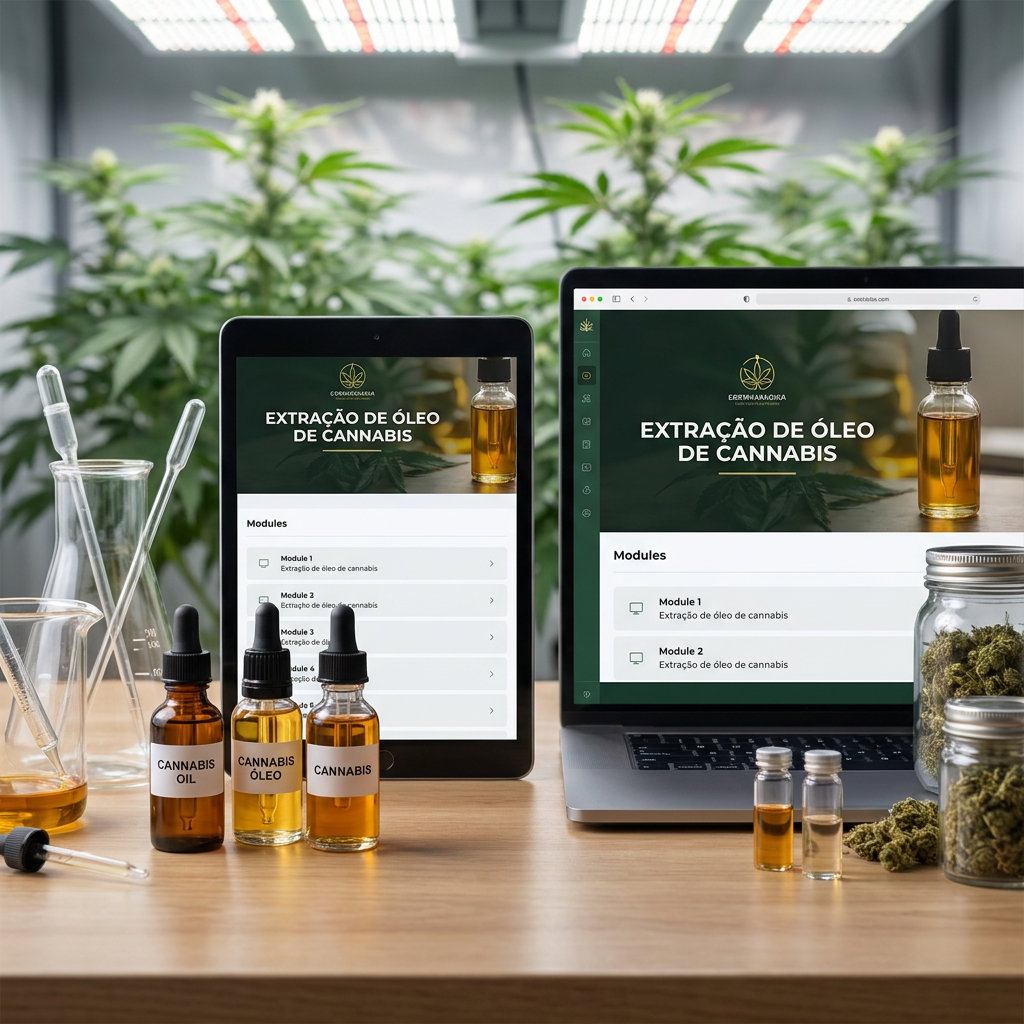Curso de Extração de Óleo de Cannabis
